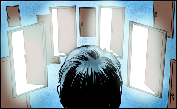 The lives we didn't live, and how they affect us